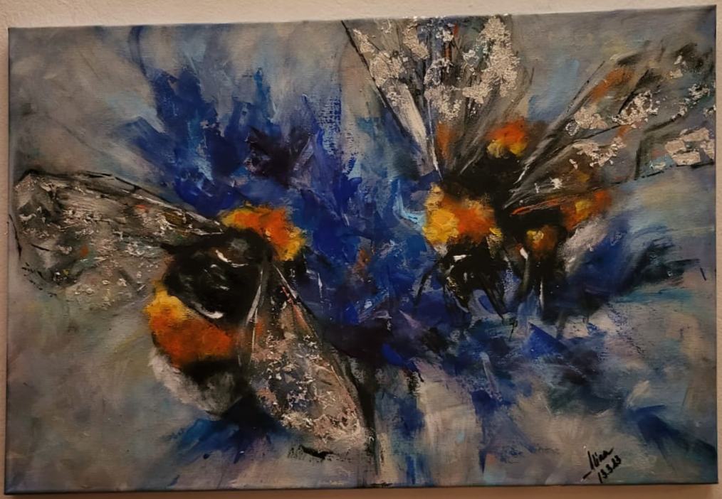 ArteDiAlina.com painting: Magic touch
